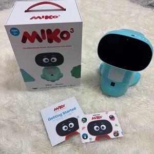 Miko 3: Al-Powered Smart Robot - Blue, Educational Coding Robot Toy